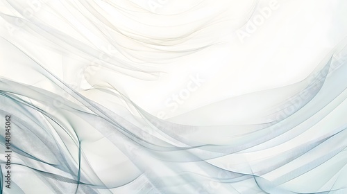 Abstract background. Lightness and smoothness of every line. Textile airy background.