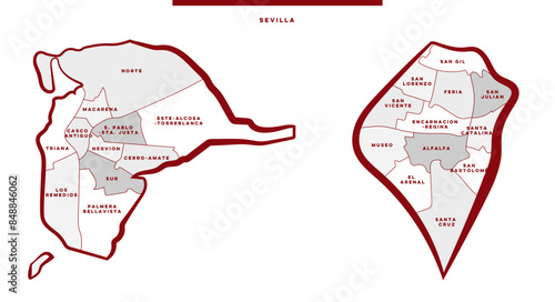 Sevilla Map