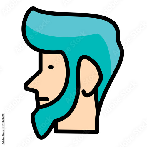 Sideburns Icon