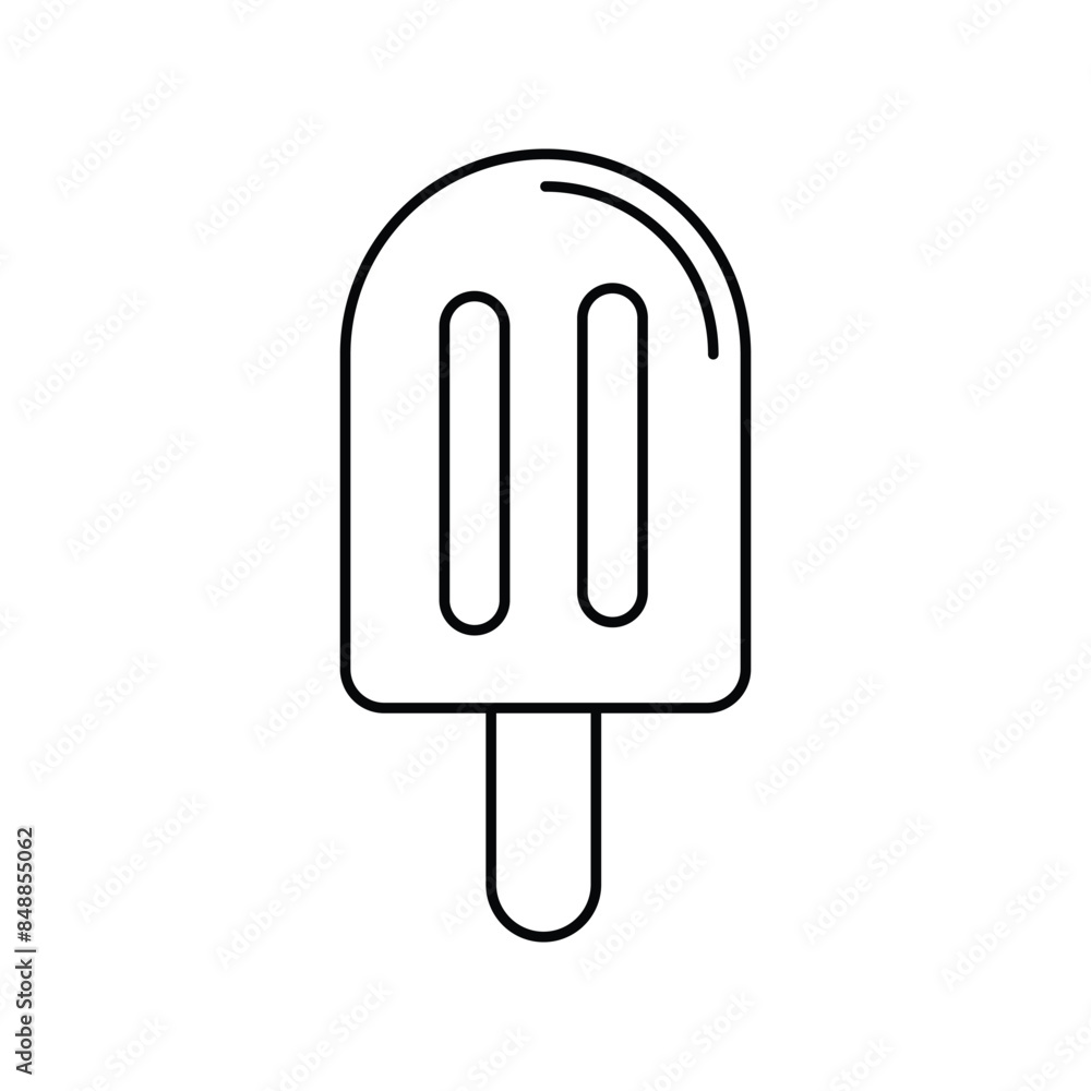 ice cream icon with white background vector stock illustration ice cream icon with white background vector stock illustration