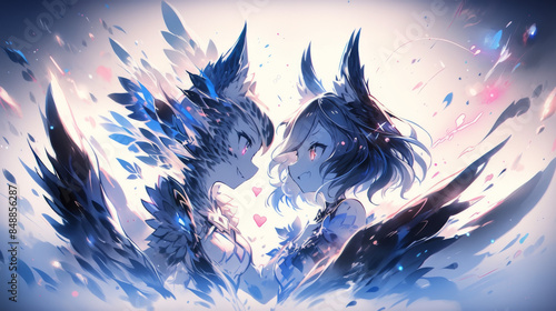Beautiful anime girl wallpaper