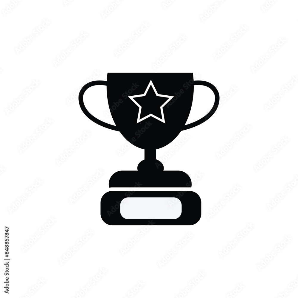trophy cup logo icon trophy cup logo icon