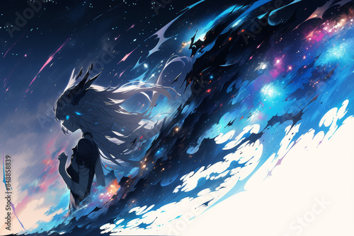 Beautiful anime girl wallpaper