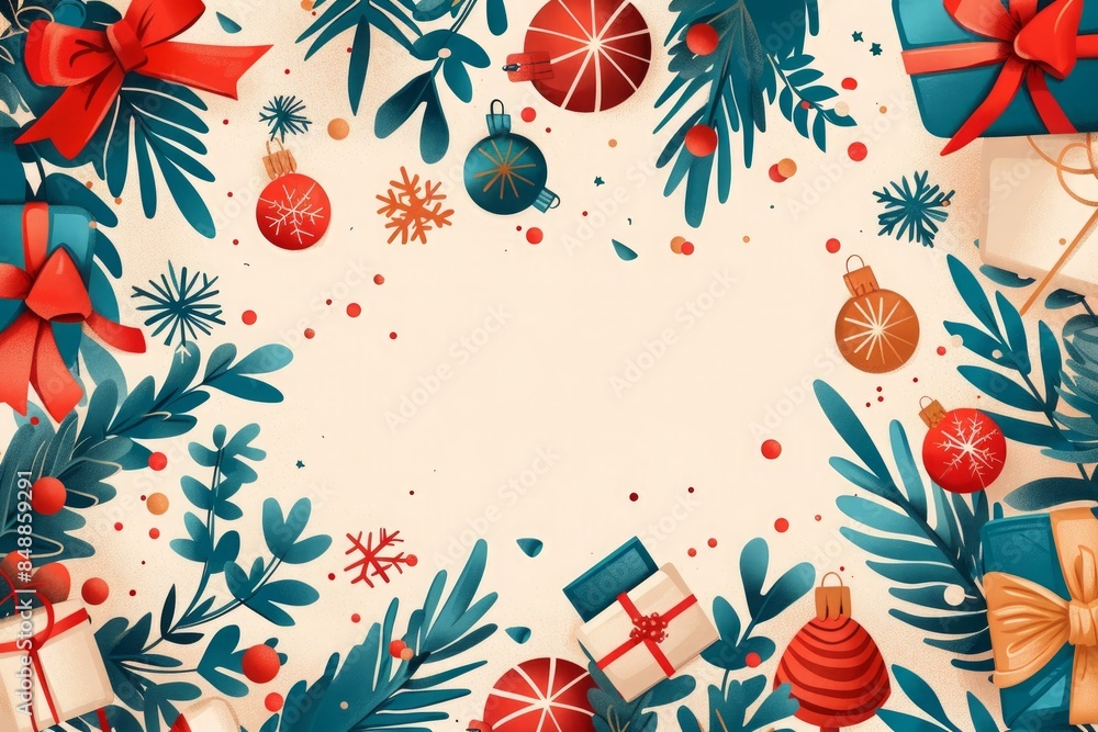 Christmas elements background Christmas elements background