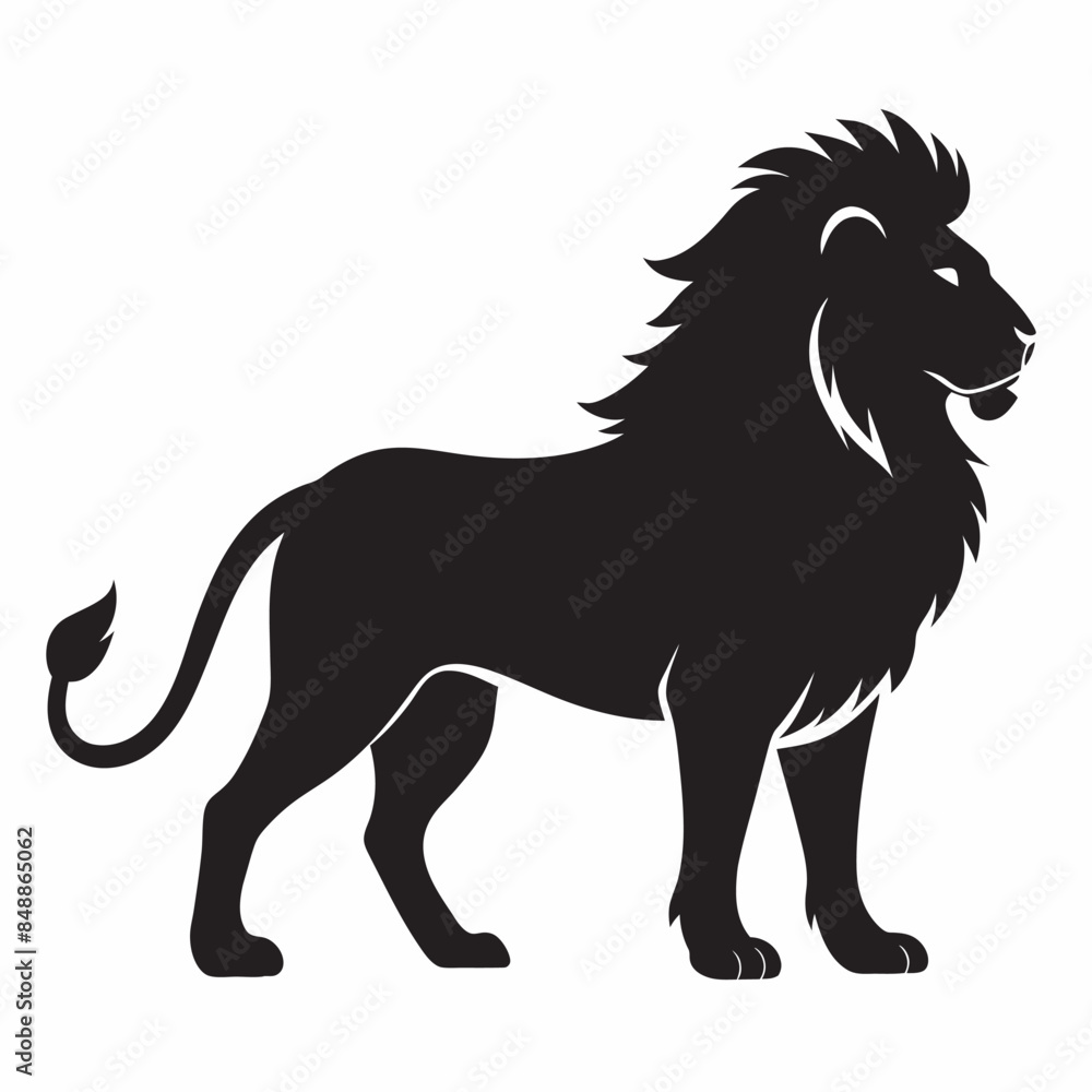 lion silhouette vector illustration art lion silhouette vector illustration art