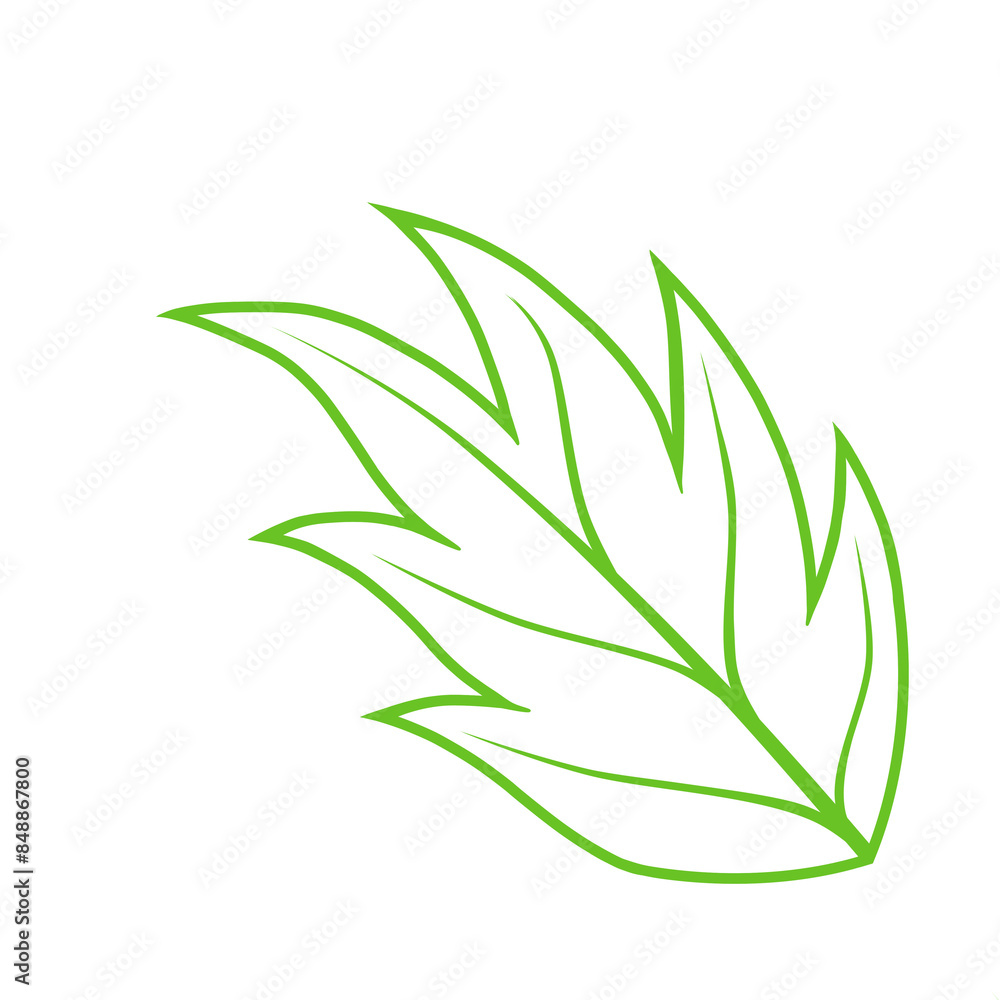 Doodle leaf line decoration leaves tree hand drawing modern that can be used for sticker, book, scrapbook, icon, decorative, e.t.c with aesthetic green colorful color Doodle leaf line decoration leaves tree hand drawing modern that can be used for sticker, book, scrapbook, icon, decorative, e.t.c with aesthetic green colorful color