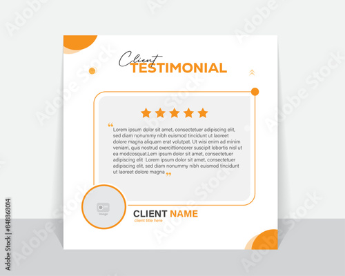 client testimonial design, and feedback from client, feedback card design and post 