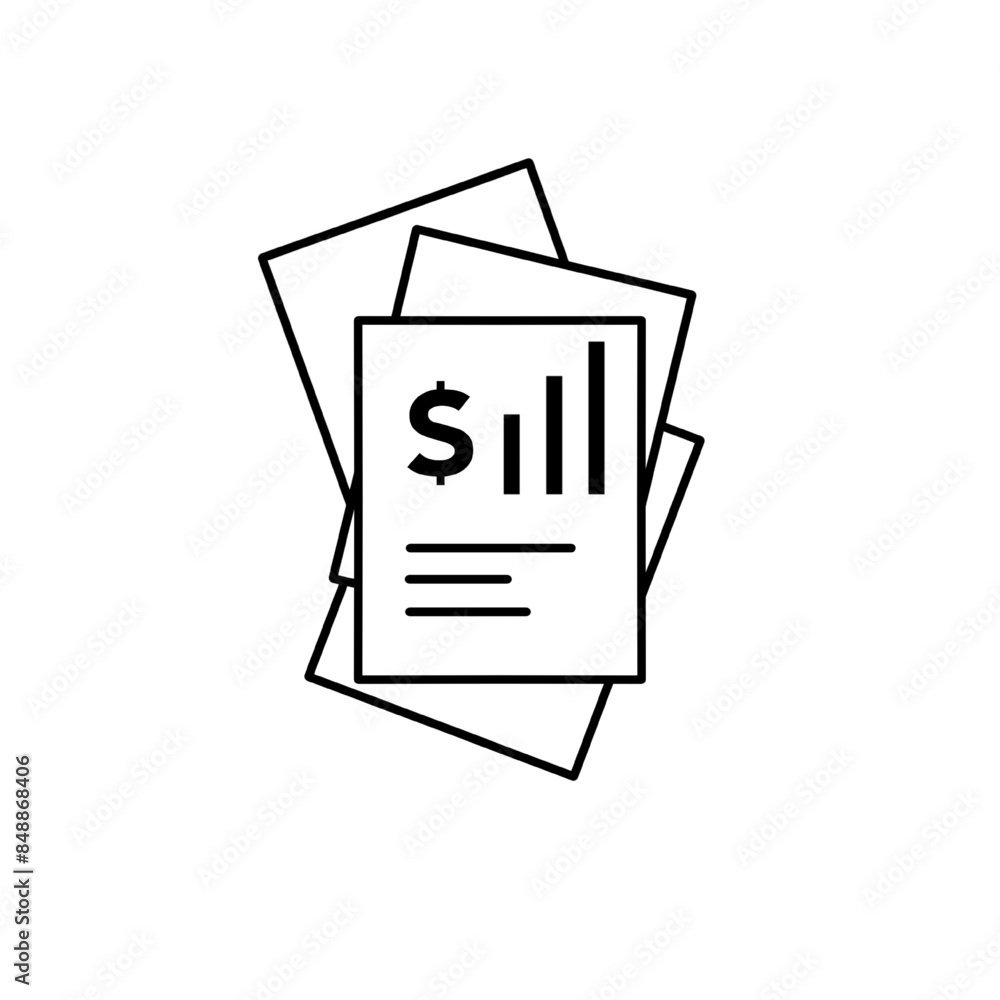 Financial Statement vector icon illustration. Creative sign from investment icons collection. Filled flat Financial Statement icon for computer and mobile. Symbol, logo vector graphics. Financial Statement vector icon illustration. Creative sign from investment icons collection. Filled flat Financial Statement icon for computer and mobile. Symbol, logo vector graphics.