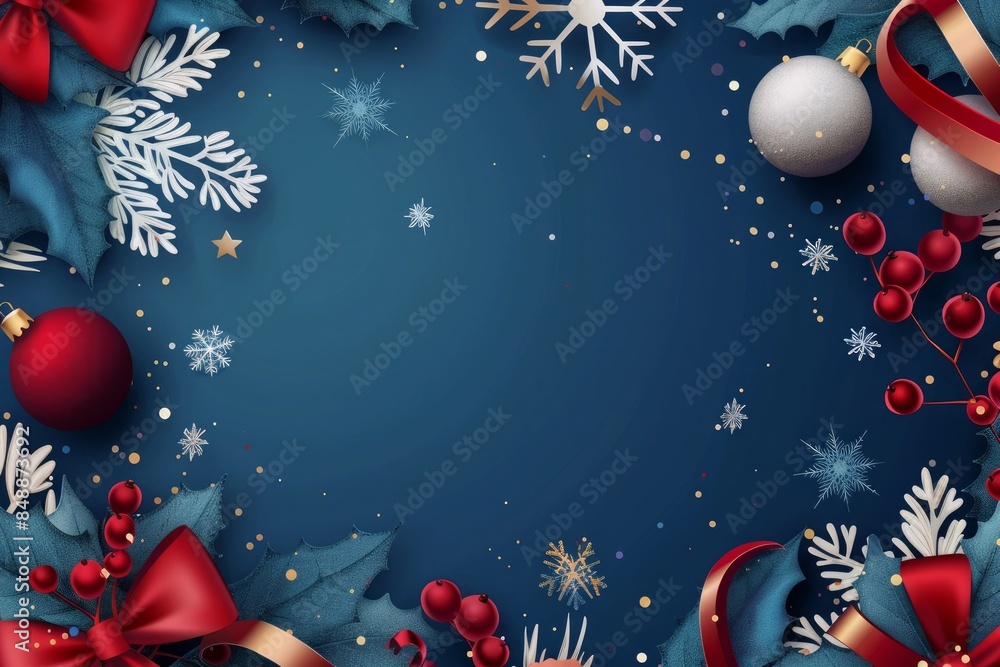 Fototapeta premium Merry Christmas background