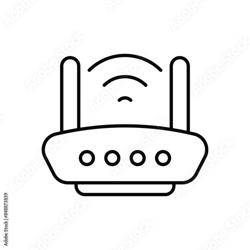Router vector icon
