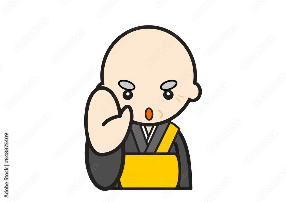 ストップポーズの和尚さん