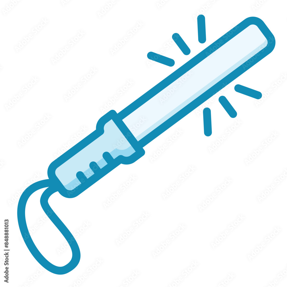 Traffic Control Baton Icon Traffic Control Baton Icon