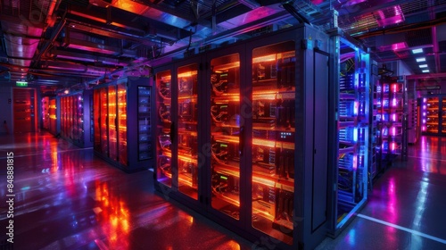 A high performance supercomputer room