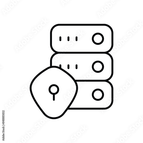 Data Encryption vector icon