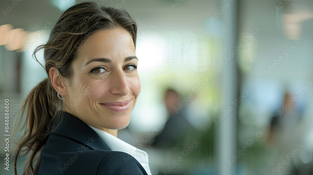 Fototapeta premium Portrait einer Geschäftsfrau 
