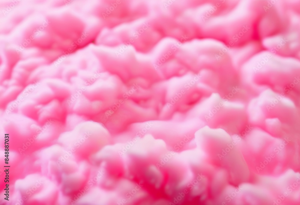 A close-up of pink bath foam in a bathtub with bubbles A close-up of pink bath foam in a bathtub with bubbles