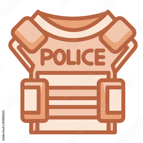 Bulletproof Vest Icon