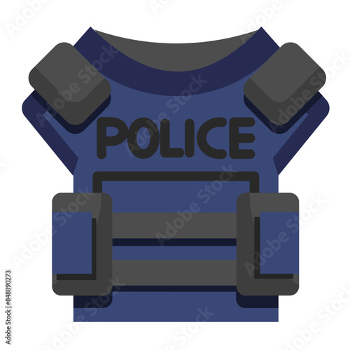 Bulletproof Vest Icon