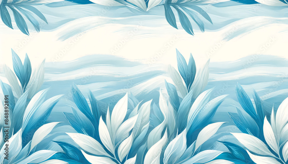 A refreshing painted wallpaper in light blue color A refreshing painted wallpaper in light blue color