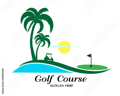 golf course symbol.