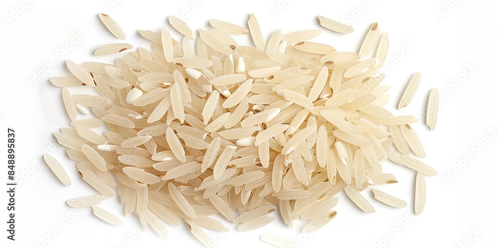 White rice , freshly cooked , raw , rice fields , Asian cuisine , background , wallpaper .