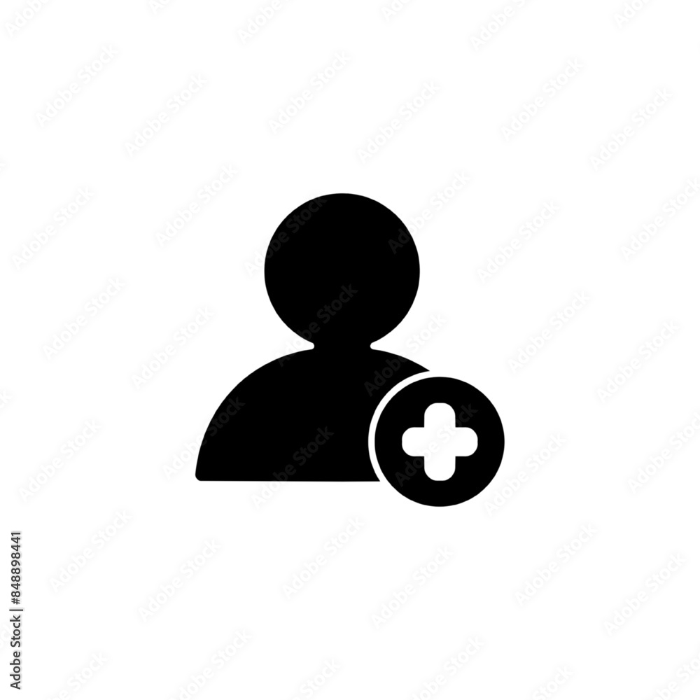 add friend icon isolated sign symbol vector illustration - high quality flat style vector icon, isolated on white add friend icon isolated sign symbol vector illustration - high quality flat style vector icon, isolated on white