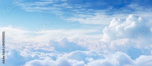 Wallpaper Mural Cloud in the sky with copy space image Torontodigital.ca