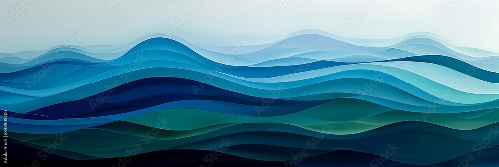 a blue and white sky serves as the backdrop for an abstract background featuring wavy lines a blue and white sky serves as the backdrop for an abstract background featuring wavy lines