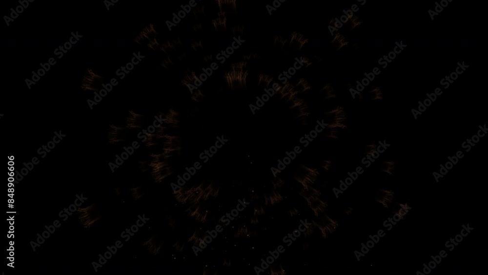 Bright Fireworks Explosion lights up Night Sky, creating dazzling display for celebration Bright Fireworks Explosion lights up Night Sky, creating dazzling display for celebration