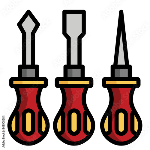 Screwdriver Set Icon