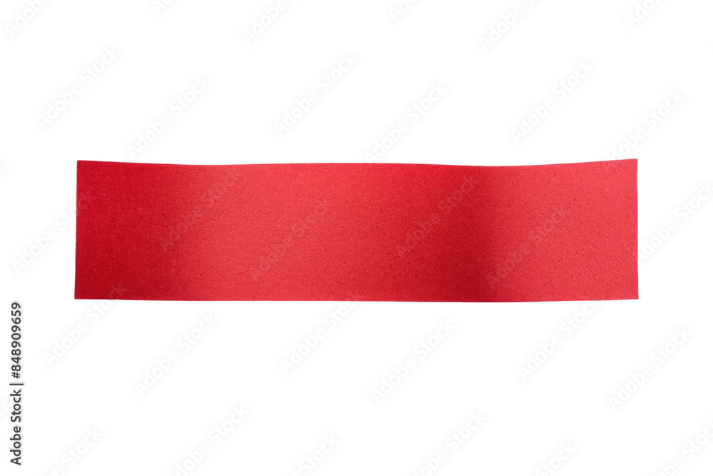 Red Blank Sticky Note Paper Isolated on White and Transparent Background Red Blank Sticky Note Paper Isolated on White and Transparent Background