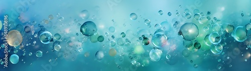 Wallpaper Mural a colorful array of fish swim in a tank filled with water droplets, including blue, white, and blue - and - white fish, as well as a single blue fish Torontodigital.ca