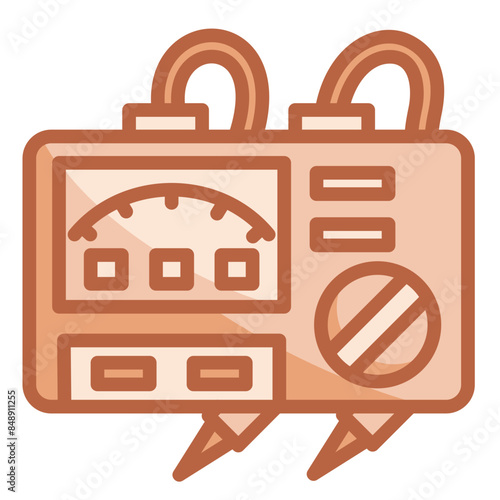 Ohm Meter Icon photo