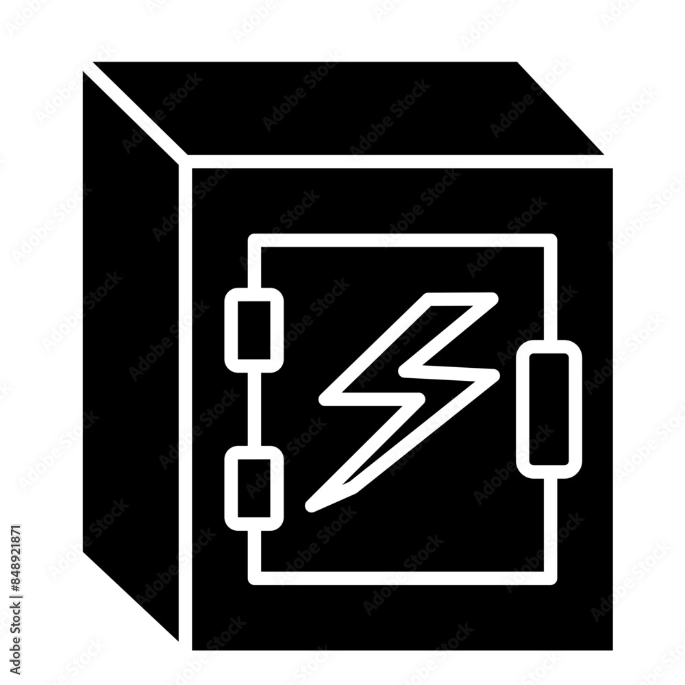 Electrical Box Icon Electrical Box Icon