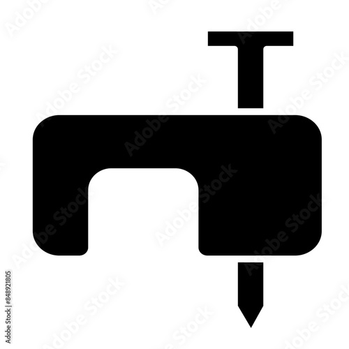 Cable Staple Icon