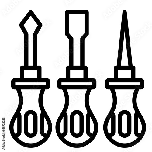 Screwdriver Set Icon