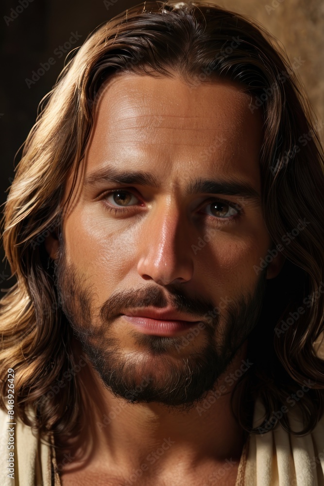 potrait of jesus christ potrait of jesus christ