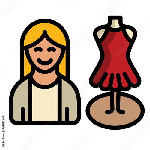 Fashion Designer Icon