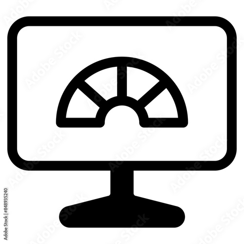 internet speed test icon