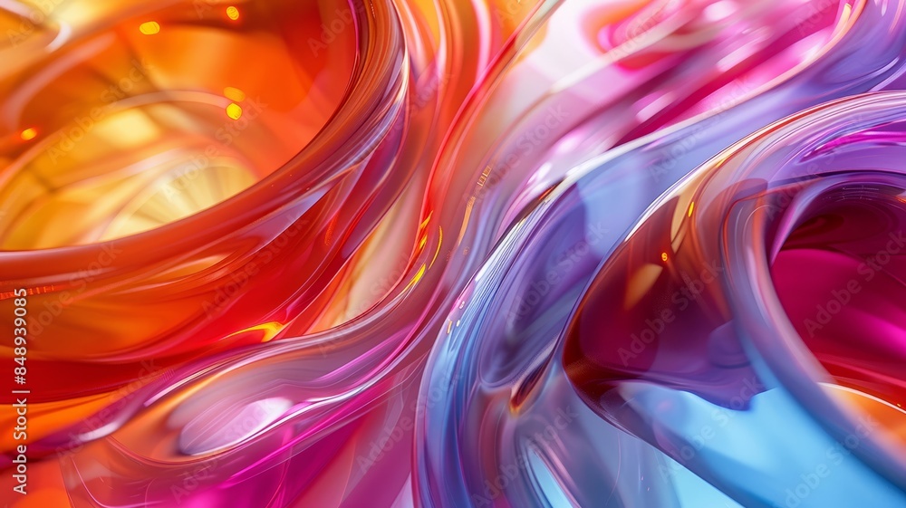 Vibrant Abstract Swirls: A Symphony of Colors and Light in Modern Digital Art Vibrant Abstract Swirls: A Symphony of Colors and Light in Modern Digital Art