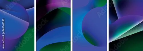 Abstract colors. Abstract backgrounds for wallpaper, business card, cover, poster, banner, brochure, header, website
