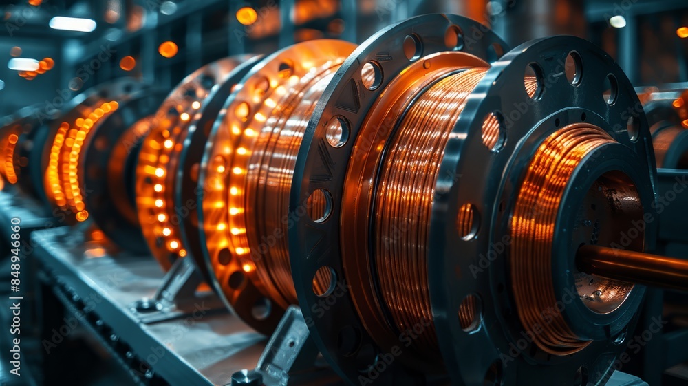 Industrial Copper Coil Manufacturing Process with Robust Machinery Industrial Copper Coil Manufacturing Process with Robust Machinery