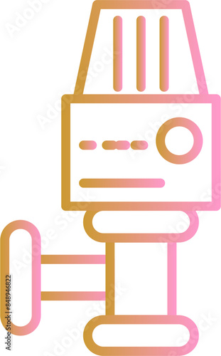 Thermostatic Head Vector Icon