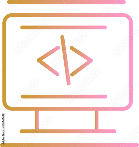 Coding Vector Icon