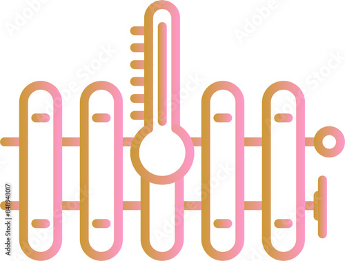 Radiator Vector Icon