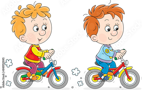 Funny little boys friendly ...