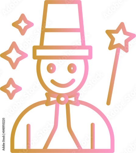 Magician Vector Icon