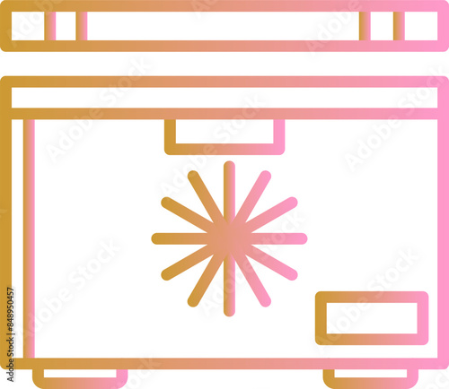 Freezer Vector Icon