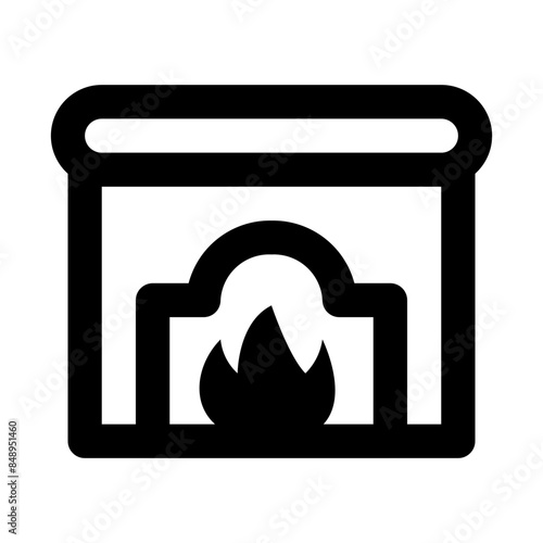Fireplace icon