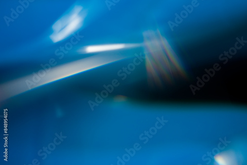abstract blue flare overlay